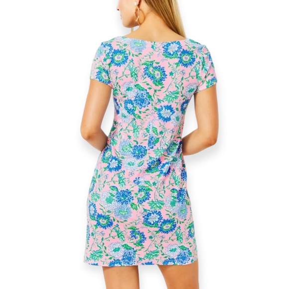 LILLY PULITZER Sophiletta Dress Conch Shell Pink Rumor Has It Sheath Dress NWT - Picture 5 of 11